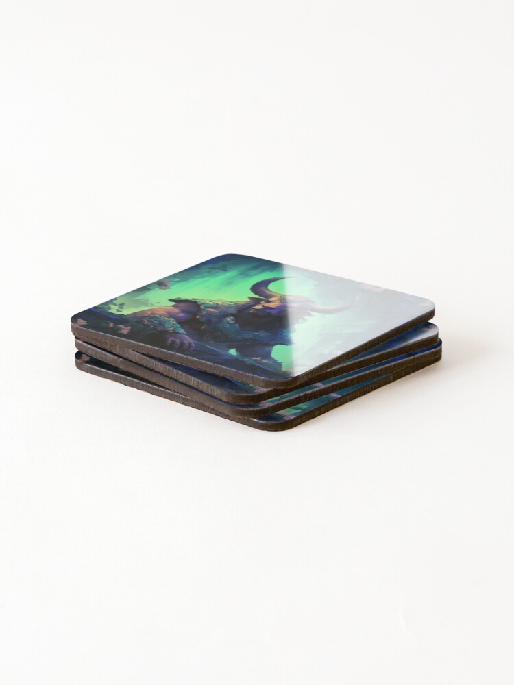 Thumbnail 4 of 5, Coasters (Set of 4), Minotaur designed and sold by Rtymer.