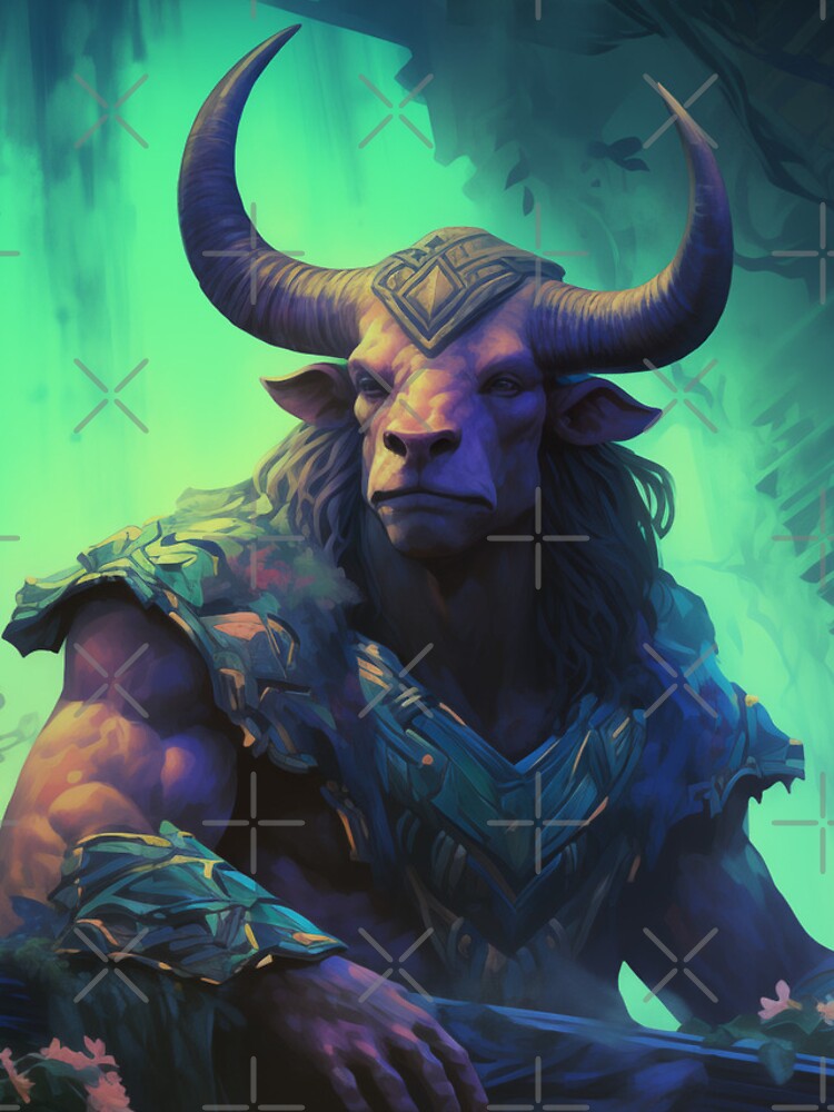 Thumbnail 4 of 4, iPhone Case, Minotaur designed and sold by Rtymer.