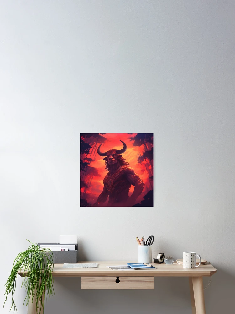 Thumbnail 2 of 3, Poster, Minotaur designed and sold by Rtymer.