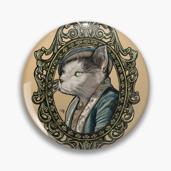Item preview, Cat Cameo: Lady Grumble designed and sold by FreyStrandDraws.