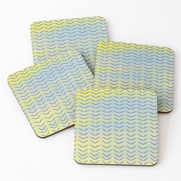 Item preview,  Blue Pattern with Repetitive Geometric Abstract Design on White Background designed and sold by Beautiful art store.