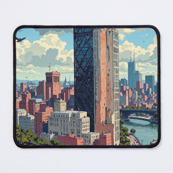 Item preview, Urban dreams a watercolor symphony designed and sold by ShroomForge.