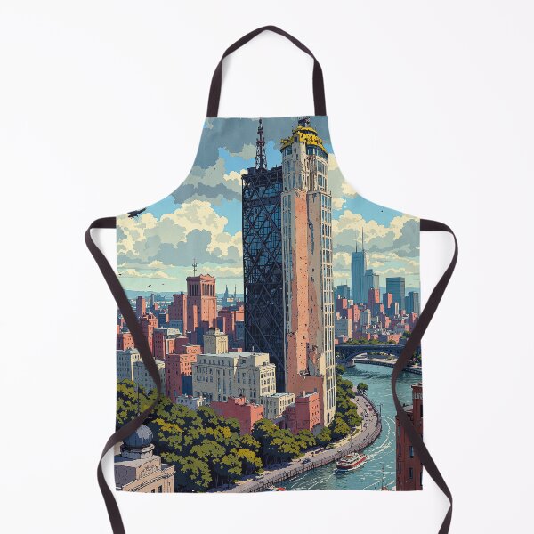 Item preview, Urban dreams a watercolor symphony designed and sold by ShroomForge.