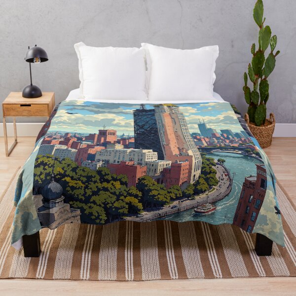 Item preview, Urban dreams a watercolor symphony designed and sold by ShroomForge.