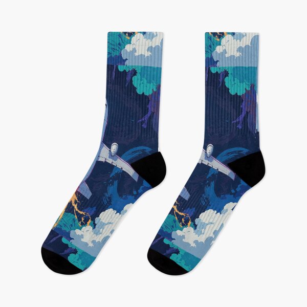 Item preview, Vibrant flight soaring through an abstract sky designed and sold by ShroomForge.