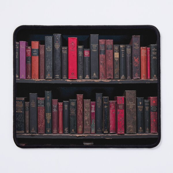 Item preview, Vibrant literary haven a symphony of colors designed and sold by ShroomForge.