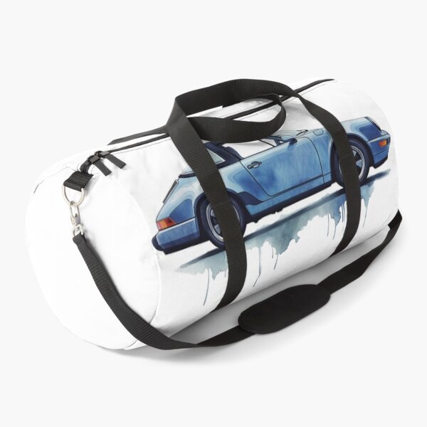 Item preview, Vintage Blue Porsche 911 Targa Watercolor designed and sold by blackdogshop.