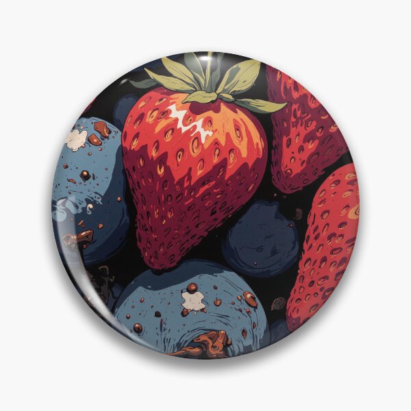 Item preview, Vibrant strawberry symphony designed and sold by ShroomForge.