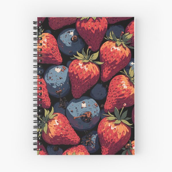 Item preview, Vibrant strawberry symphony designed and sold by ShroomForge.