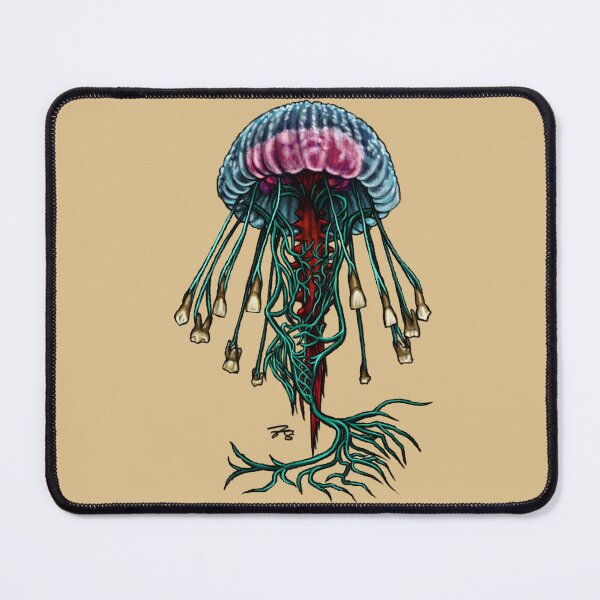 Item preview, Vagus Nerve Jellyfish & Teeth! designed and sold by FreyStrandDraws.