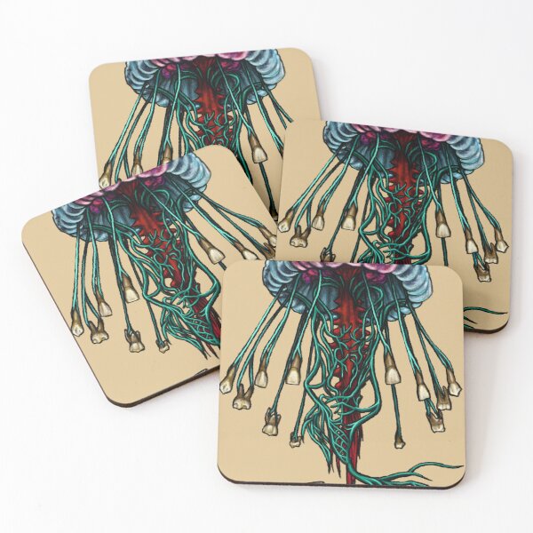 Item preview, Vagus Nerve Jellyfish & Teeth! designed and sold by FreyStrandDraws.