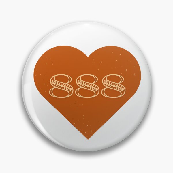 Item preview, 888 Angel Number Heart designed and sold by notastranger.