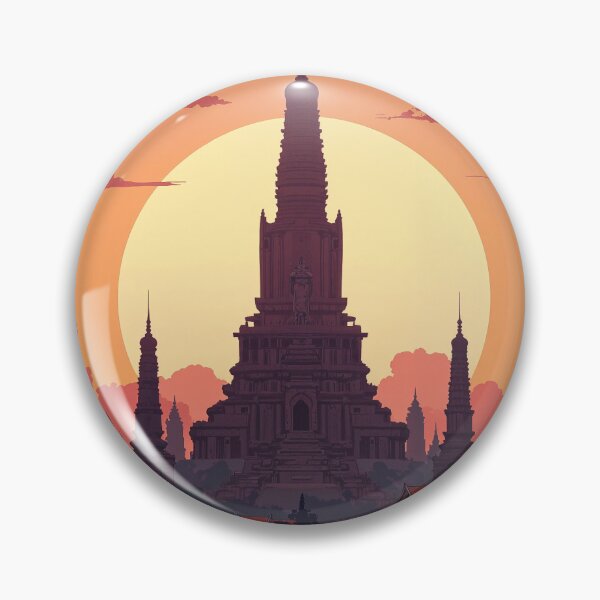 Item preview, Wat arun sunset reflections designed and sold by ShroomForge.