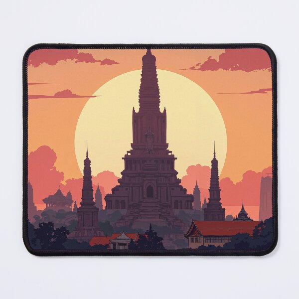 Item preview, Wat arun sunset reflections designed and sold by ShroomForge.