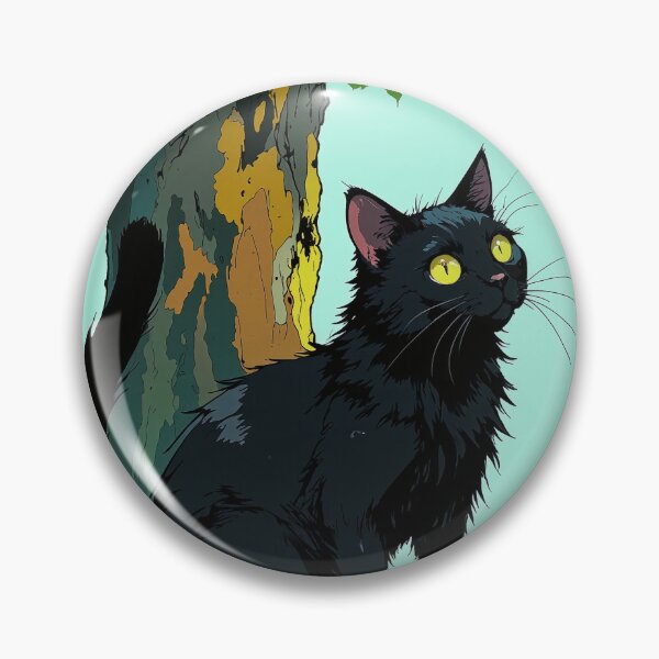 Item preview, Whimsical feline gazing this short artwork title captures designed and sold by ShroomForge.