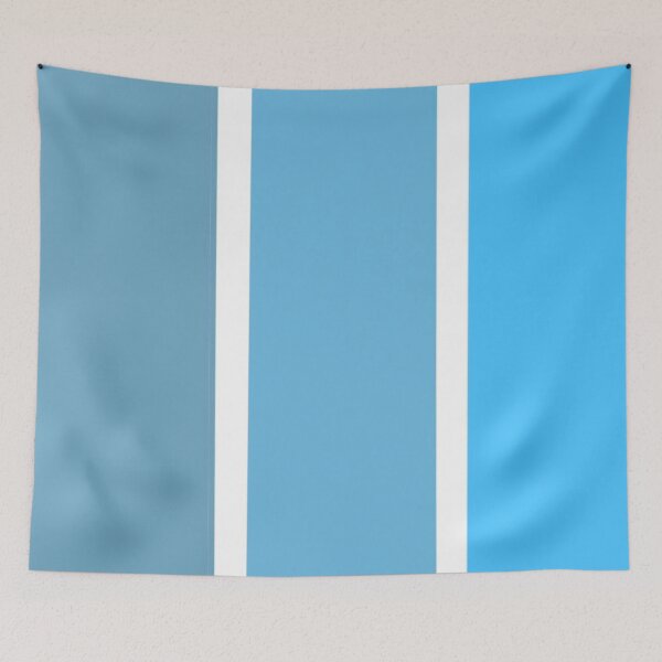 Item preview, Abstract Vertical Color Gradients in Three Blue Shades designed and sold by Beautiful art store.