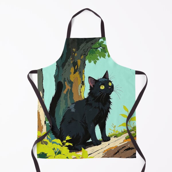 Item preview, Whimsical feline gazing this short artwork title captures designed and sold by ShroomForge.