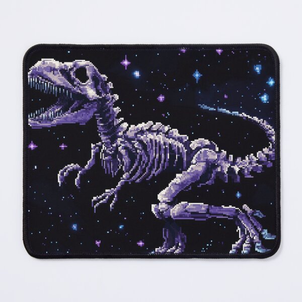 Item preview, Cosmic Dinosaur Pixel Art designed and sold by Kaos-Bit.