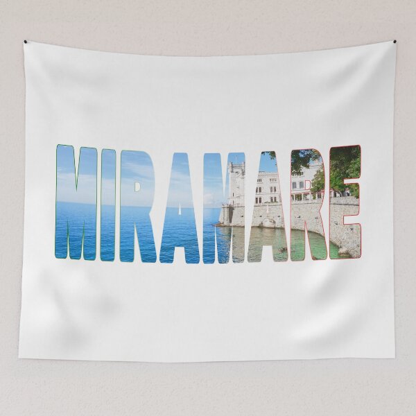 Item preview, MIRAMARE - Castle on the Coast Trieste Italy Stunning Day designed and sold by Adam Gormley.