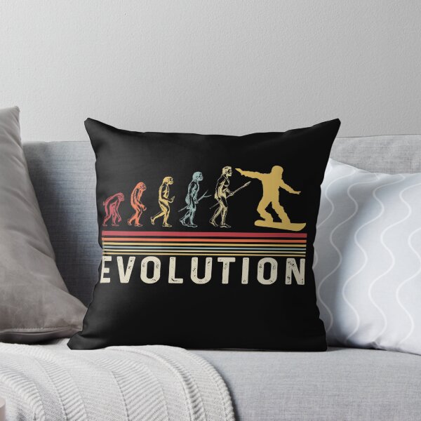 Item preview, Evolution Of The Snowboarder Retro Vintage  designed and sold by Smix Pixels.