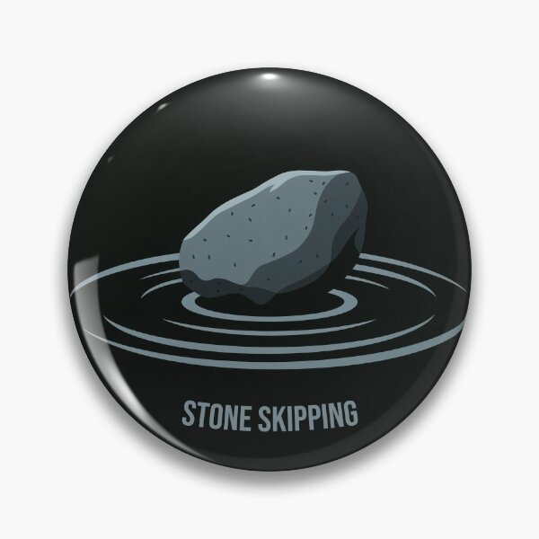 Item preview, Stone Skipping, Stone Skimming designed and sold by These_Prints.