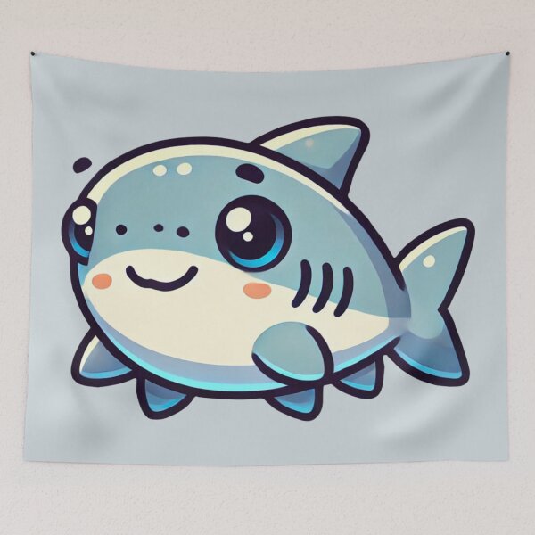Item preview, JEFF THE LANDSHARK designed and sold by Amhebadesigns.