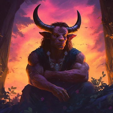 Artwork thumbnail, Minotaur by Rtymer