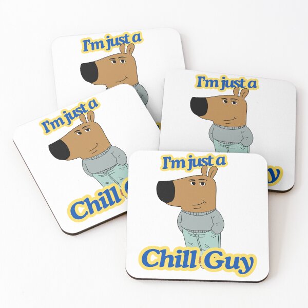Item preview, I'm just a chill guy designed and sold by DhriegoStudio.
