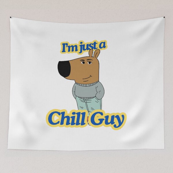 Item preview, I'm just a chill guy designed and sold by DhriegoStudio.