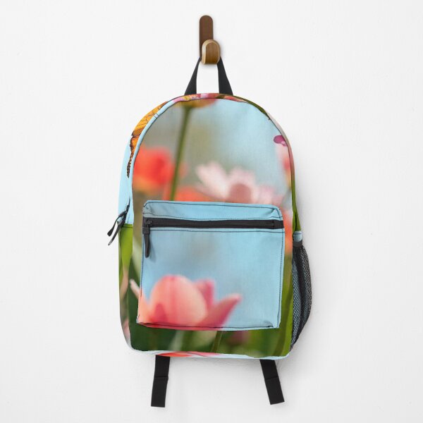 Item preview, Spring Scene with Flowers and Butterfly designed and sold by hjian8219.