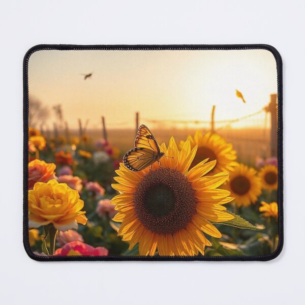 Item preview, Spring Scene with Flowers and Butterfly designed and sold by hjian8219.