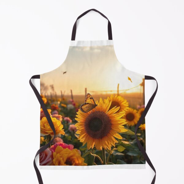Item preview, Spring Scene with Flowers and Butterfly designed and sold by hjian8219.