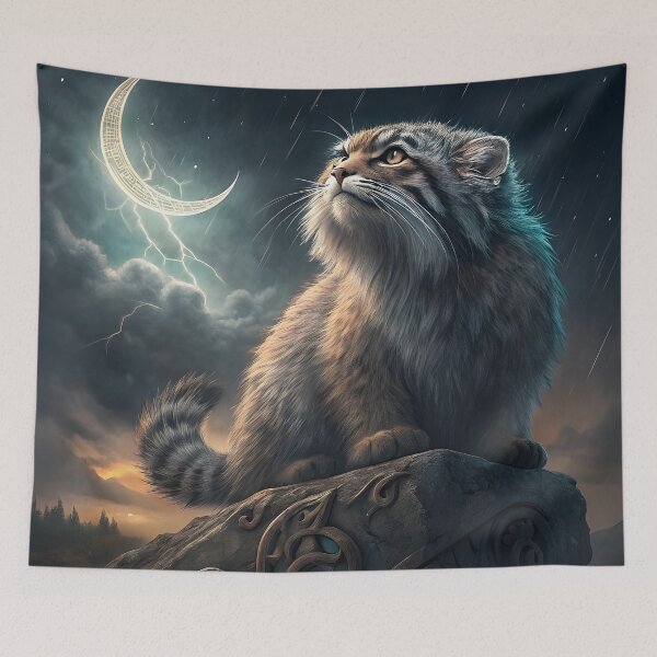 Item preview, Manul and Tempest designed and sold by HabitableMoons.