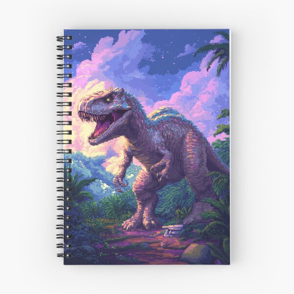 Item preview, Dinosaur Pixel Art designed and sold by Kaos-Bit.