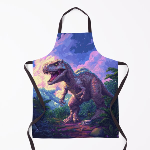Item preview, Dinosaur Pixel Art designed and sold by Kaos-Bit.