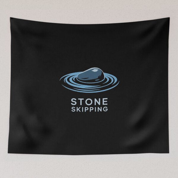 Item preview, Stone Skipping, Stone Skimming designed and sold by These_Prints.