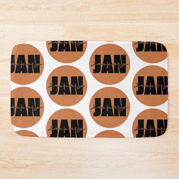 Item preview, Orange January Circle designed and sold by notastranger.