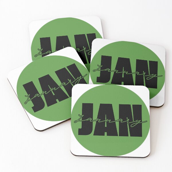 Item preview, Green January Circle designed and sold by notastranger.