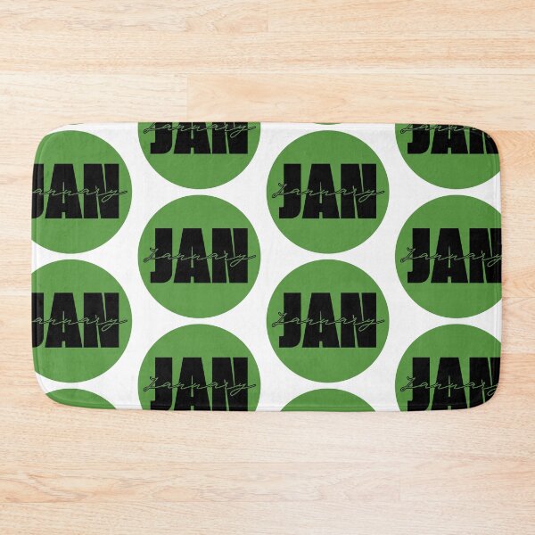 Item preview, Green January Circle designed and sold by notastranger.