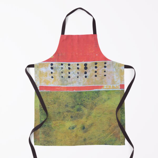 Item preview, Red and Olive Textured Abstract Stripe Design  designed and sold by NancyMerkle.