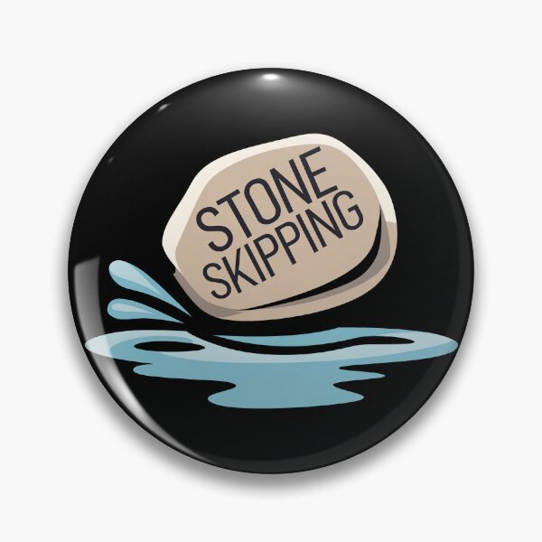Item preview, Stone Skipping, Stone Skimming designed and sold by These_Prints.