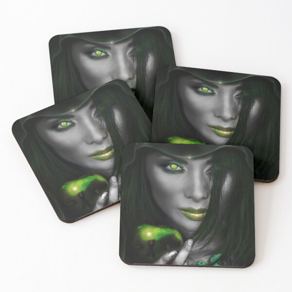 Item preview, the witch and the apple  designed and sold by johnnyssandart.