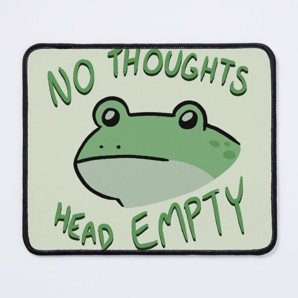 Item preview, No thoughts head EMPTY designed and sold by Cherushii78.