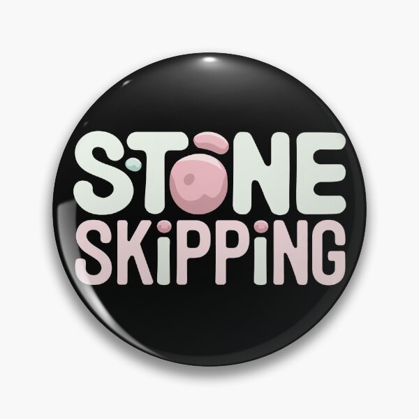 Item preview, Stone Skipping, Stone Skimming designed and sold by These_Prints.
