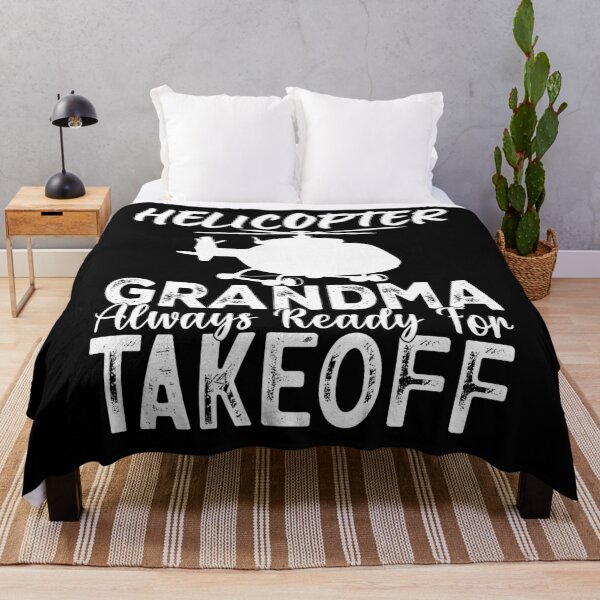 Item preview, Helicopter Grandma Always Ready For Takeoff - Funny Helicopter Parent  designed and sold by Smix Pixels.