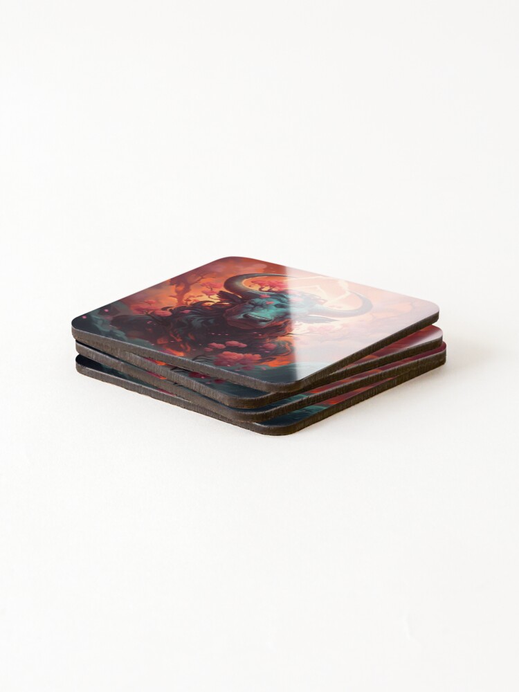 Thumbnail 4 of 5, Coasters (Set of 4), Minotaur designed and sold by Rtymer.