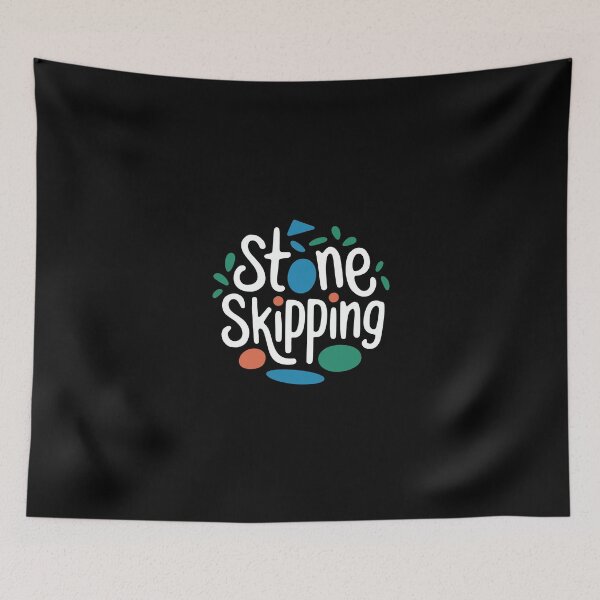 Item preview, Stone Skipping, Stone Skimming designed and sold by These_Prints.
