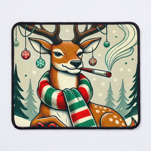 Item preview, Deer Smoking designed and sold by Amhebadesigns.
