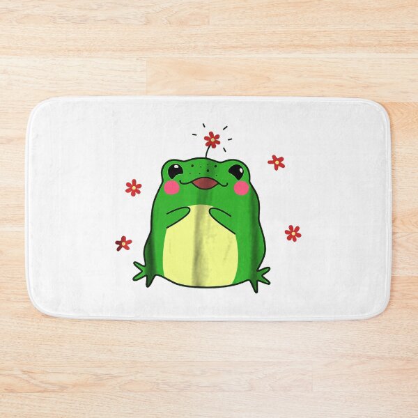 Item preview, Funny green frog, nature drawing designed and sold by AddlPoolart.