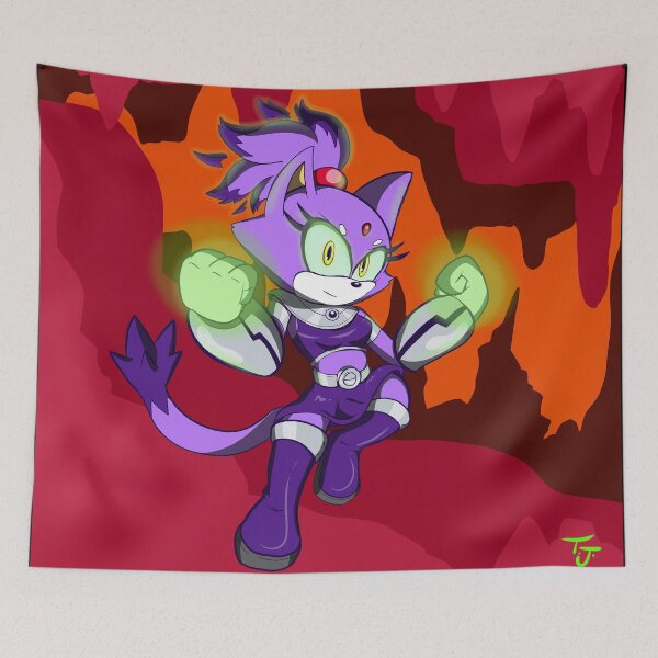 Item preview, Blaze the Cat as Starfire designed and sold by T-Draguuno.